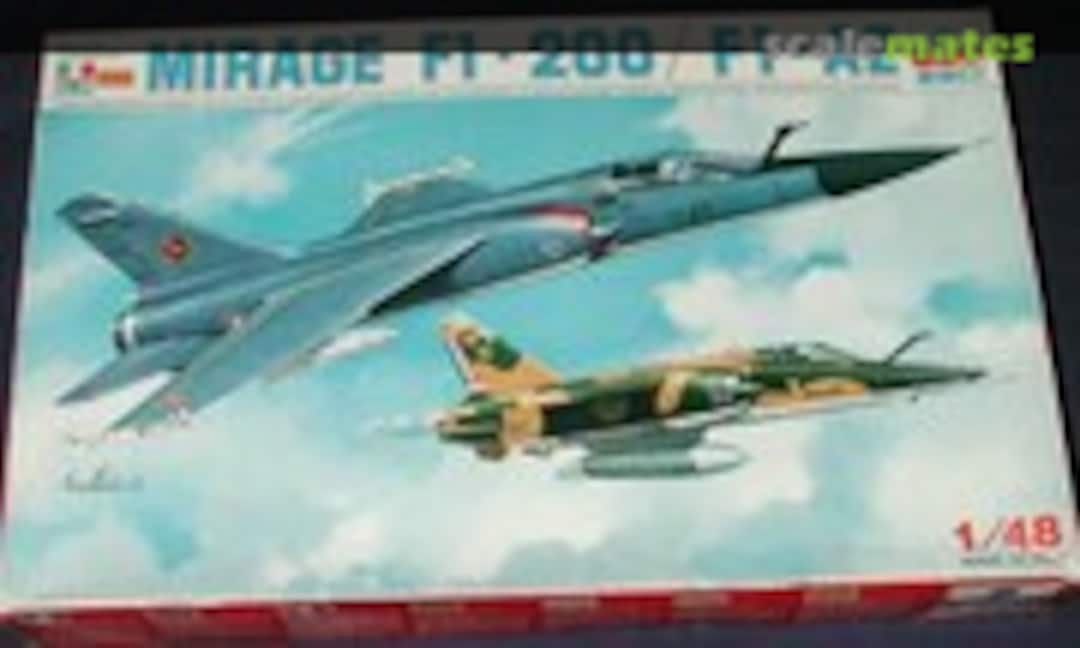 1:48 Dassault Mirage F.1-200/AZ (ESCI 4069)