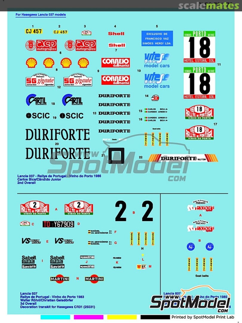 Boxart Lancia 037 Rally PLB2-791176 Print Lab Decals