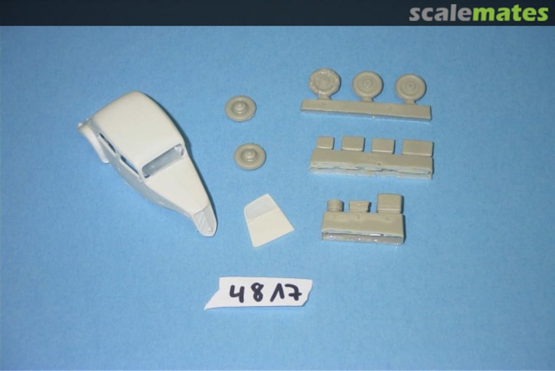 Boxart Citroën Traction 11CV Karosserie und Radsatz MR-4817 MR Modellbau