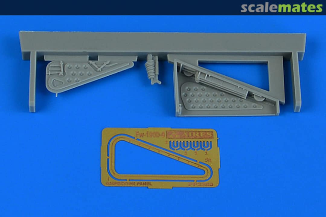 Boxart Fw 190D inspection panel HASEGAWA 2259 Aires
