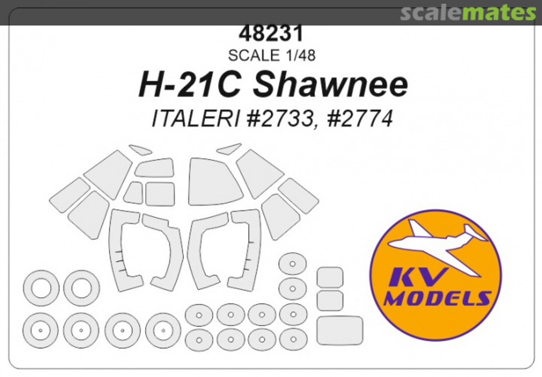 Boxart H-21C Shawnee 48231 KV Models