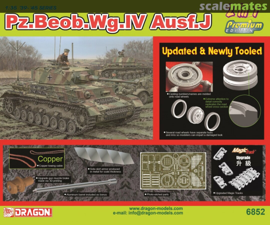 Boxart Pz.Beob.Wg.IV Ausf.J					 6852 Dragon