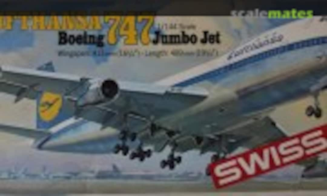 1:144 Swissair Boeing 747 Jumbo Jet (Revell H-176)