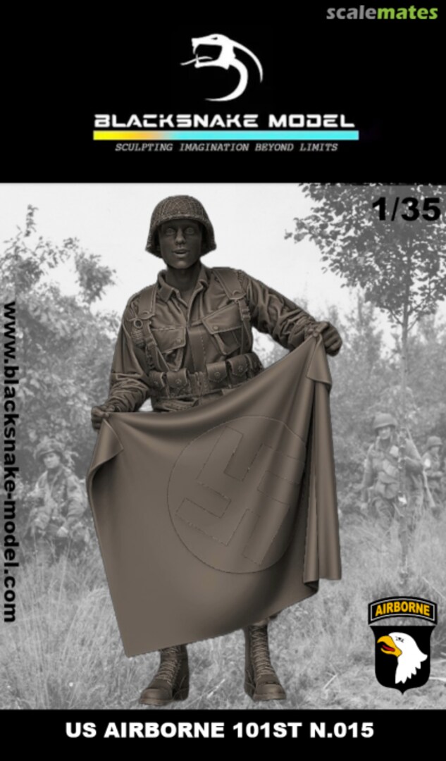 Boxart 101st Airborne Soldier Pose Picture 2/3 ST_20 BlackSnake Model