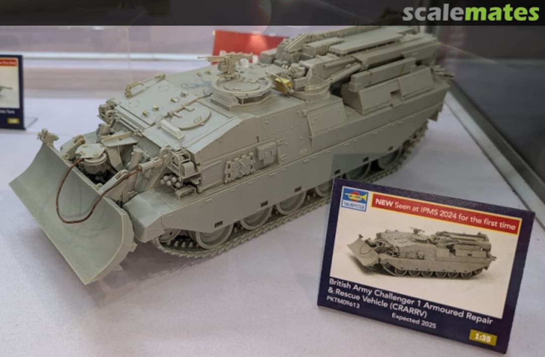 Boxart Challenger 1 Armoured Repair and Recovery Vehicle 09613 Trumpeter