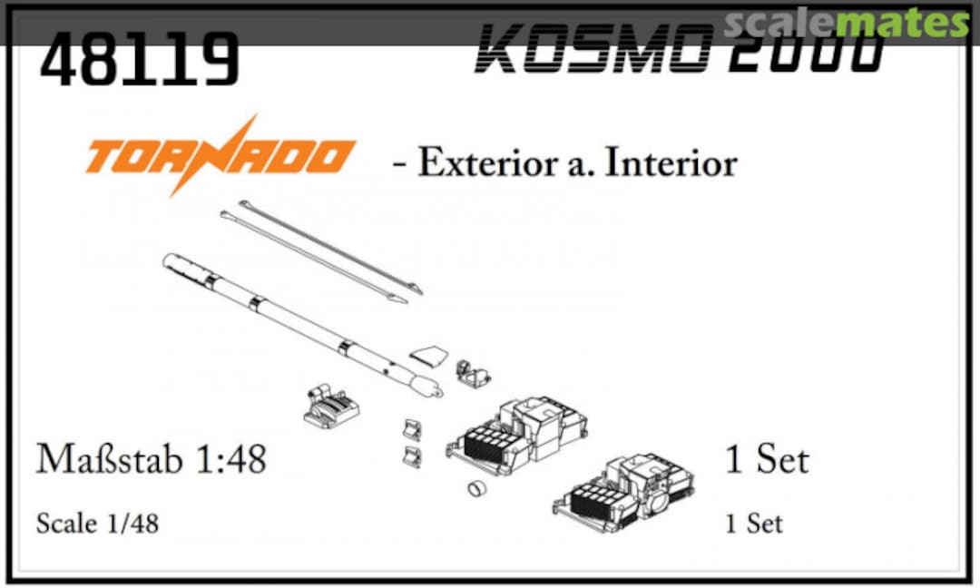 Boxart Tornado Interior and Exterior Details  Kosmo 2000