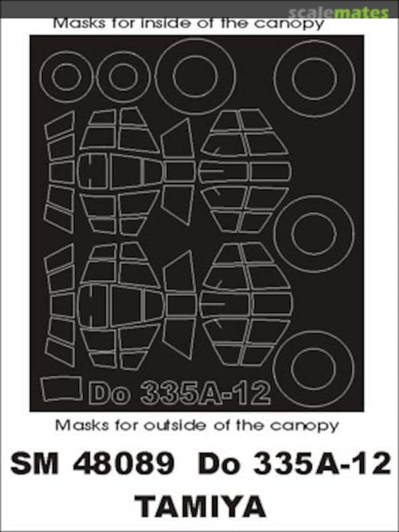 Boxart Dornier Do-335A-12 SM48089 Montex