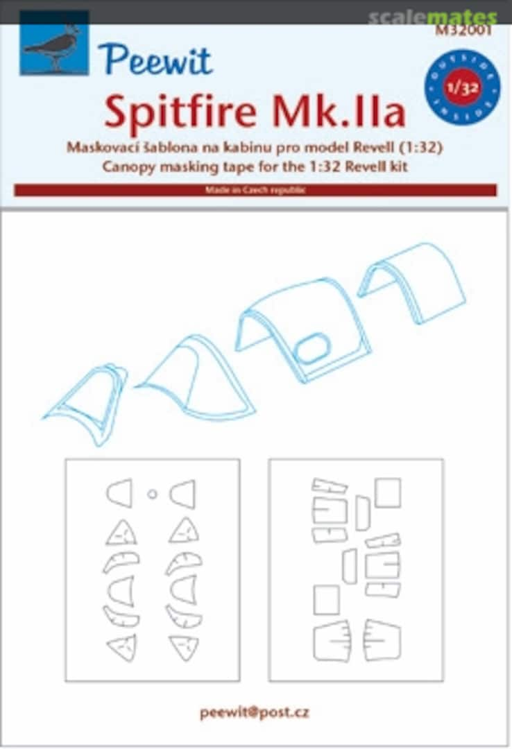 Boxart Spitfire mk.IIa M32001 Peewit