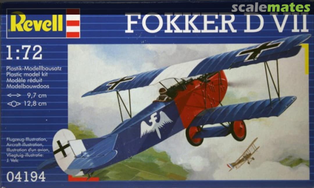 Boxart Fokker D VII 04194 Revell