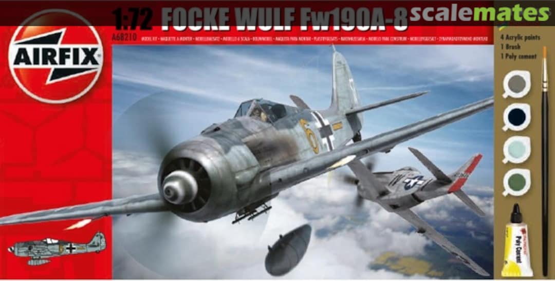 Boxart Focke Wulf Fw190A-8 A68210 Airfix