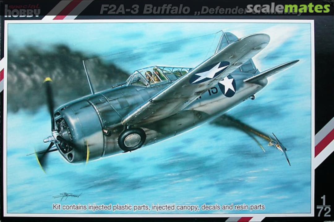 Boxart F2A-3 Buffalo "Defender of Midway" SH72126 Special Hobby