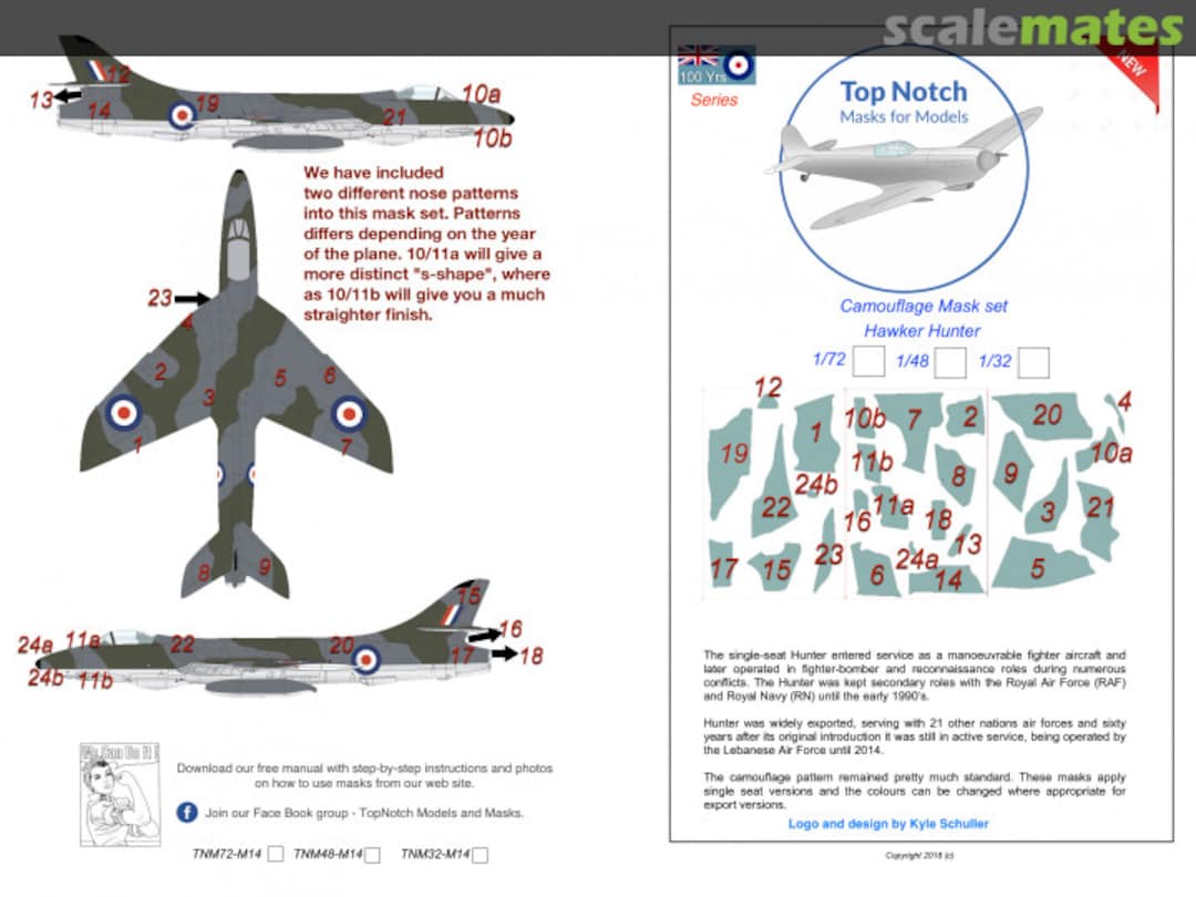 Boxart Hawker Hunter TMN72-M14 TopNotch