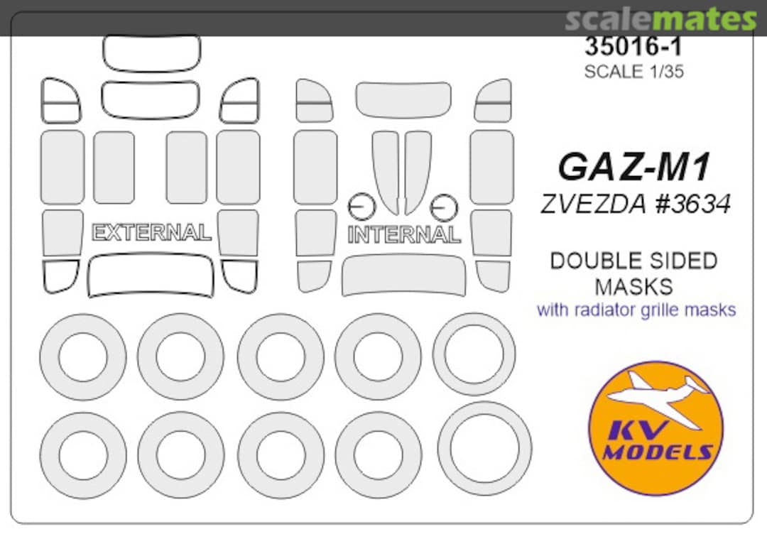 Boxart GAZ-M1 35016-1 KV Models