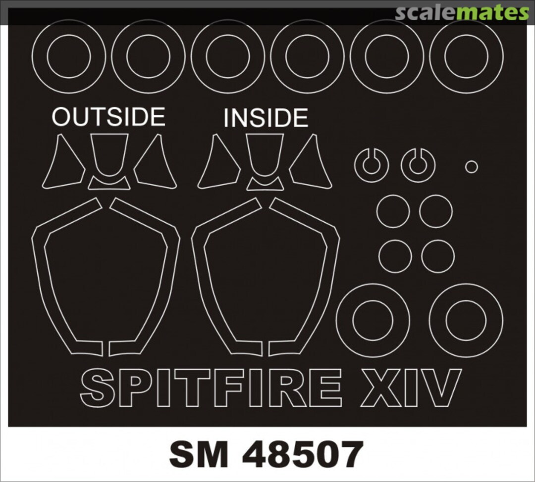 Boxart Spitfire Mk.XIV AIRFIX SM48507 Montex