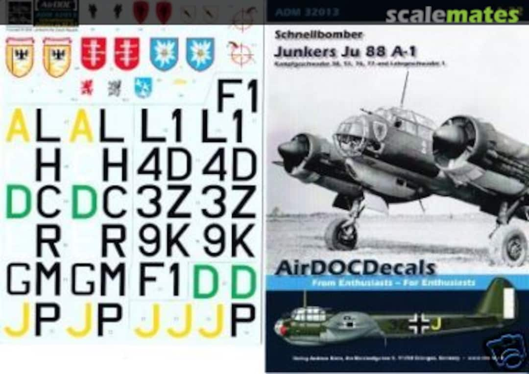 Boxart Schnellbomber Junkers Ju88A-1 ADM 32013 AirDOC