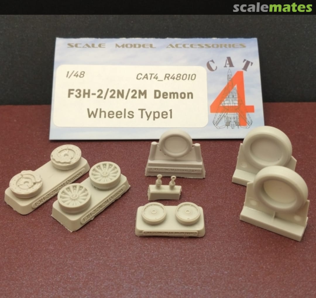 Boxart F3H-2/2N/2M Demon - Wheels Type 1 CAT4_R48010 CAT4