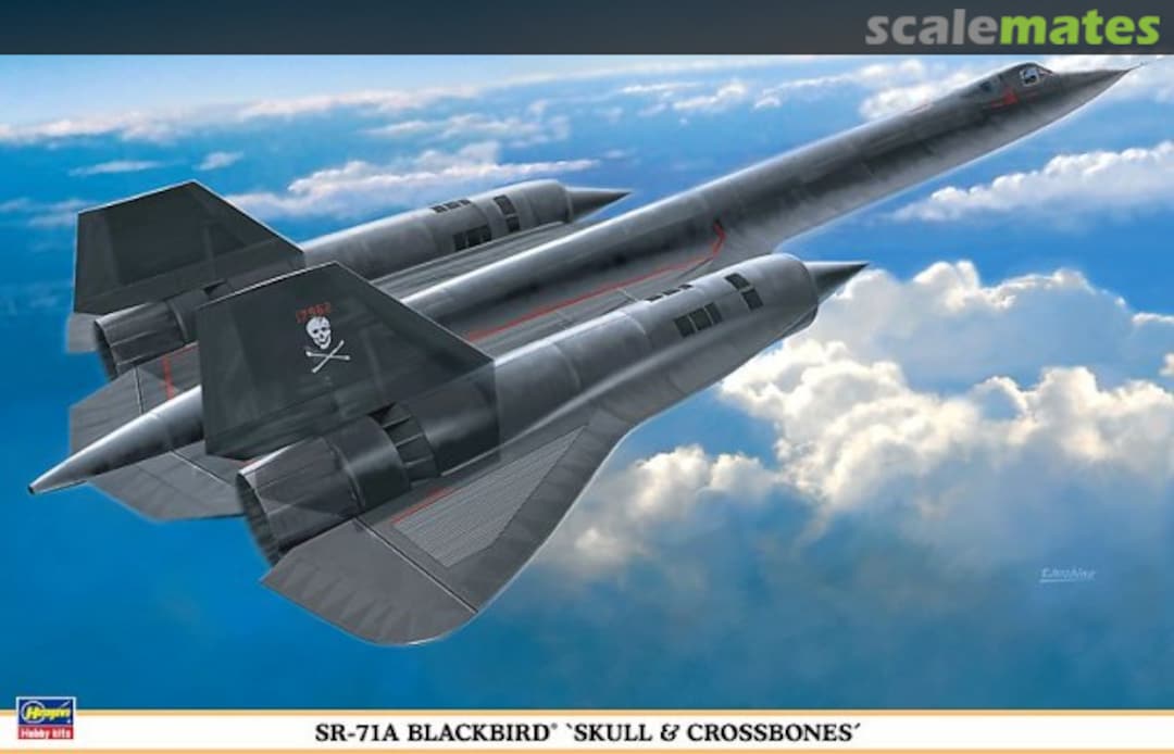 Boxart SR-71A Blackbird `Skull & Crossbones´ 00983 Hasegawa