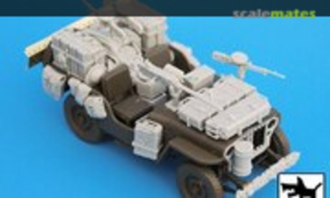 1:35 SAS Jeep North Africa 1942 - Stowage Set (Black Dog T35014)