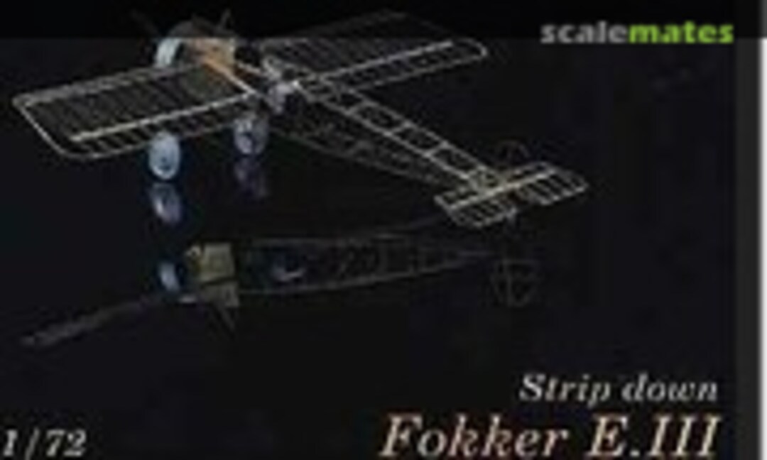 1:72 Fokker E.III (Eduard 7004)