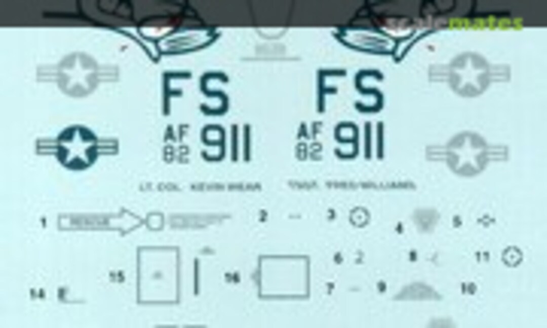 1:32 F-16A Falcon 184th FS/188th FW (Microscale 32-213)