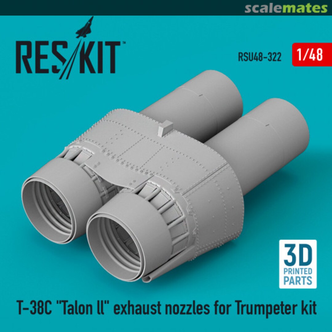 Boxart T-38C Talon ll - Exhaust Nozzles RSU48-0322 ResKit