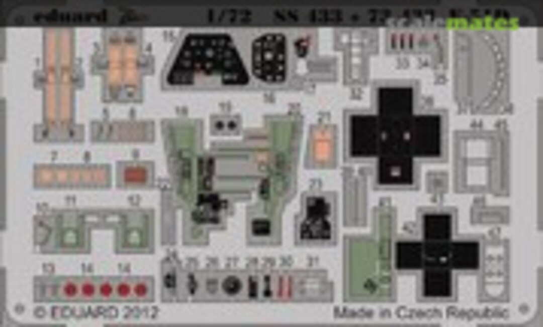 1:72 F-51D Mustang (Eduard SS433)