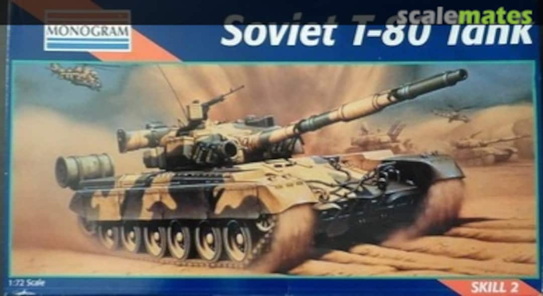 Boxart Soviet T-80 Tank 85-2323 Monogram