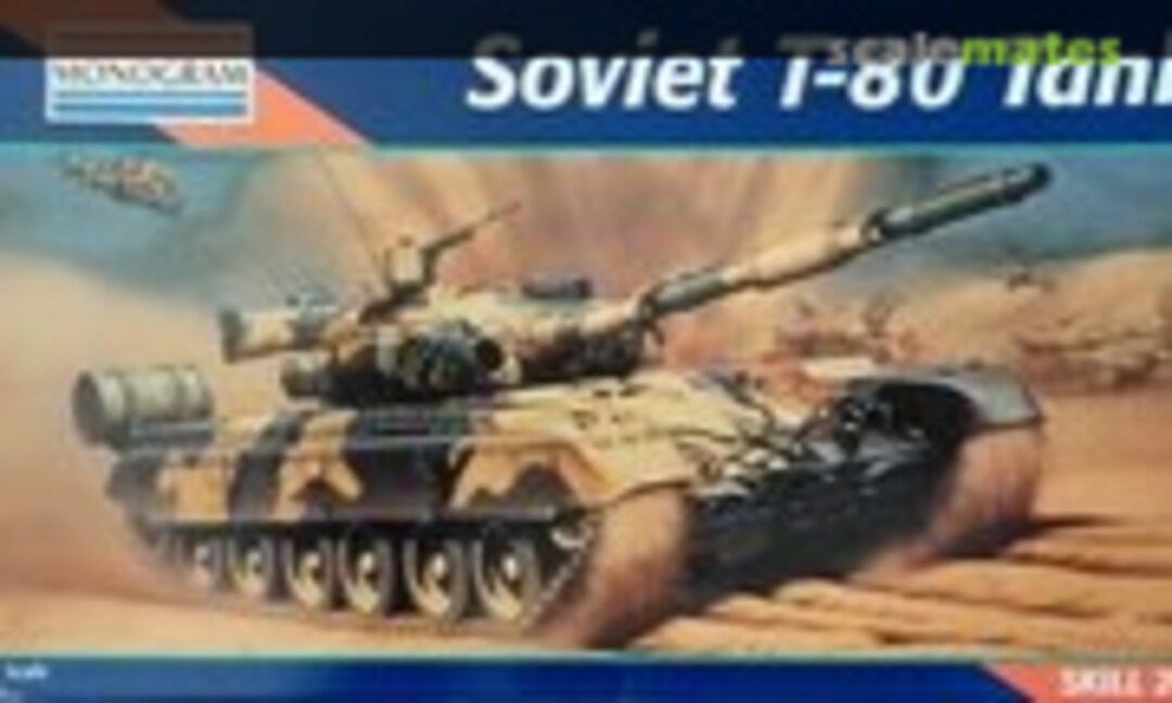 1:72 Soviet T-80 Tank (Monogram 85-2323)