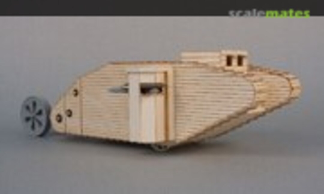 Mk.I German Wooden Dummy WW1 tank (PanzerShop PS35C158)