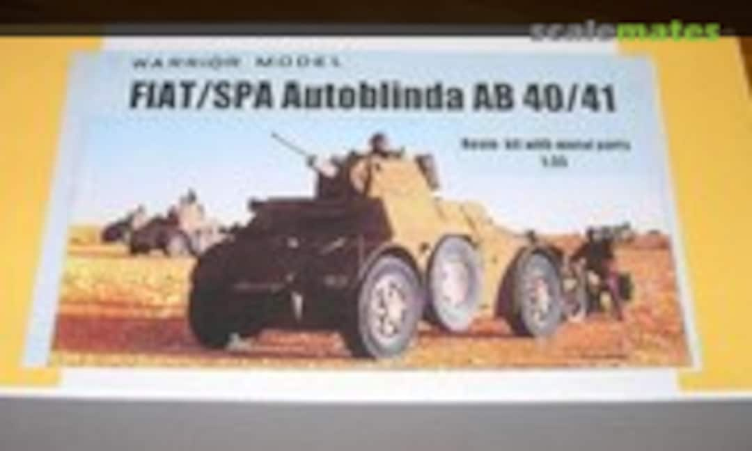 1:35 Fiat/SPA Autoblinda AB 40/41 (Warrior Model )