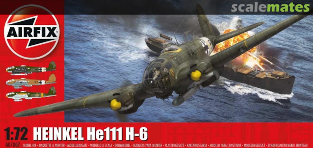 Boxart Heinkel He111 H-6 A07007 Airfix