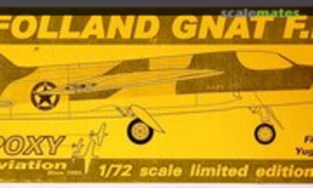 1:72 Folland Gnat F.Mk I (Aeropoxy )