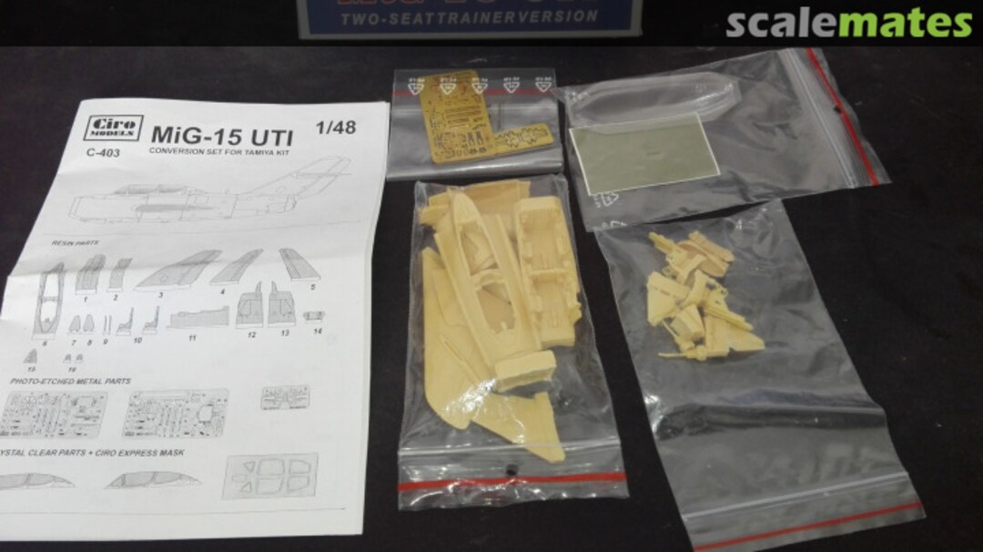 Contents MiG-15UTI C-403 Ciro Models