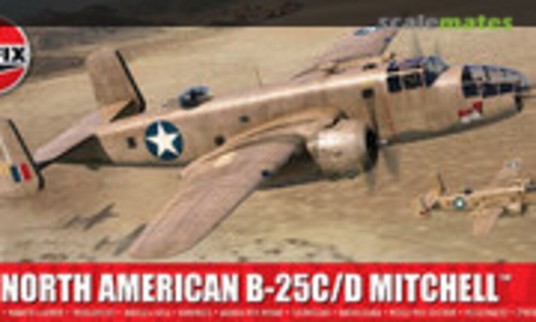 1:72 North American B-25C/D Mitchell (Airfix A06015A)