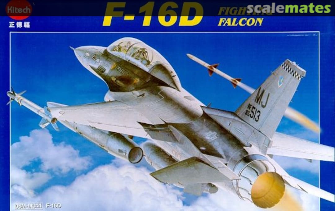 Boxart F-16D Fighting Falcon 08M-M344 Kitech