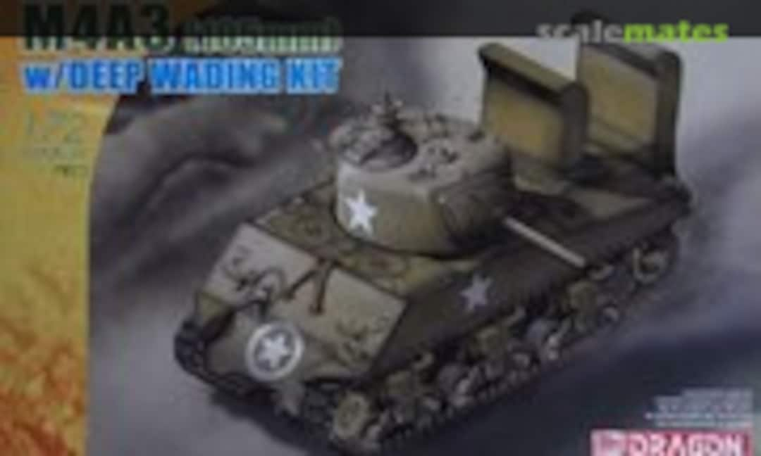 1:72 M4A3 105mm Sherman w/deep wading kit (Dragon 7330)