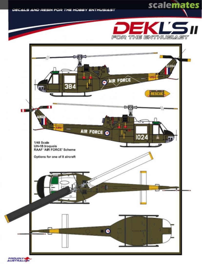 Boxart UH-1B Iroquois DL48033 DEKL's