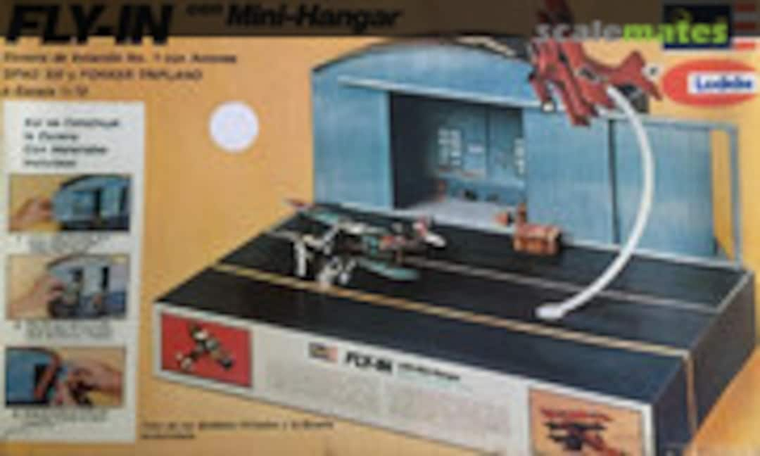 1:72 Fly-in con Mini Hangar (Revell/Lodela H-665)