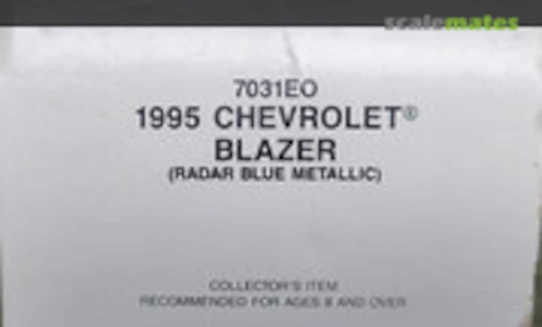 1:25 1995 Chevrolet Blazer (AMT/ERTL 7031EO)