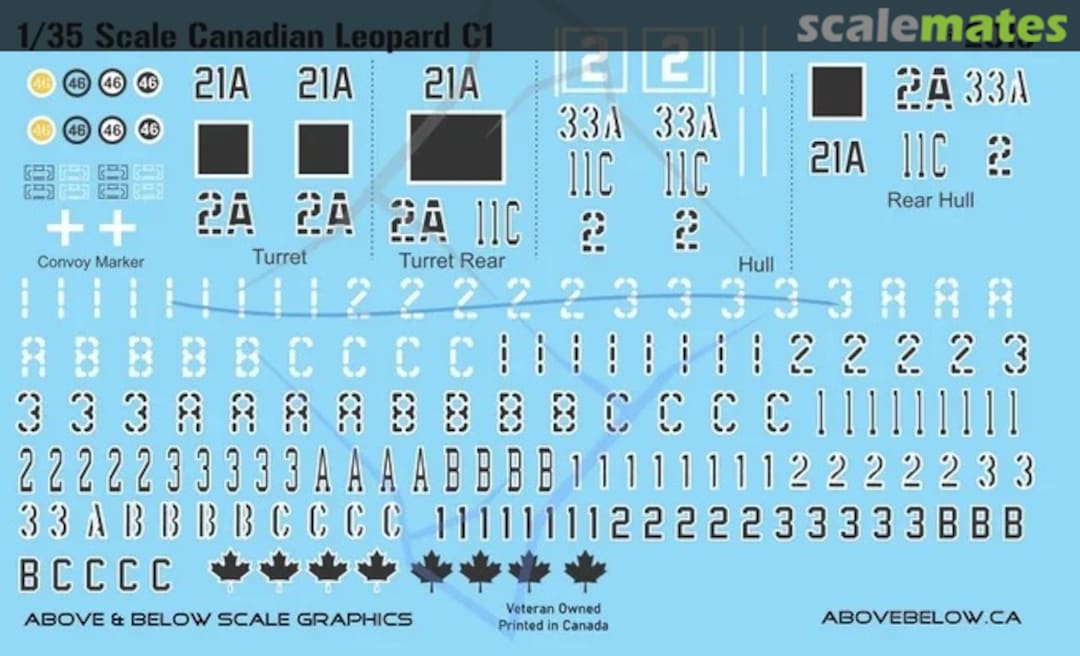 Boxart Canadian Leopard C1 2015 Above & Below Graphics