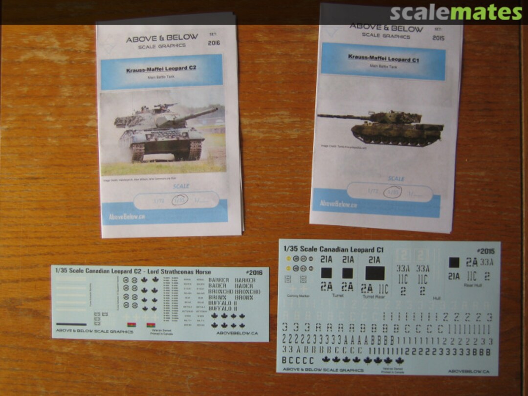 Contents Canadian Leopard C1 2015 Above & Below Graphics