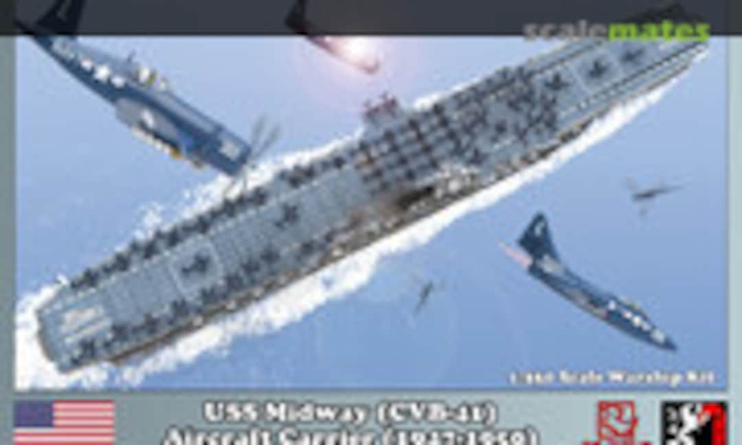 1:350 USS Midway (CVB-41) Aircraft Carrier (3D-Wild N/A)