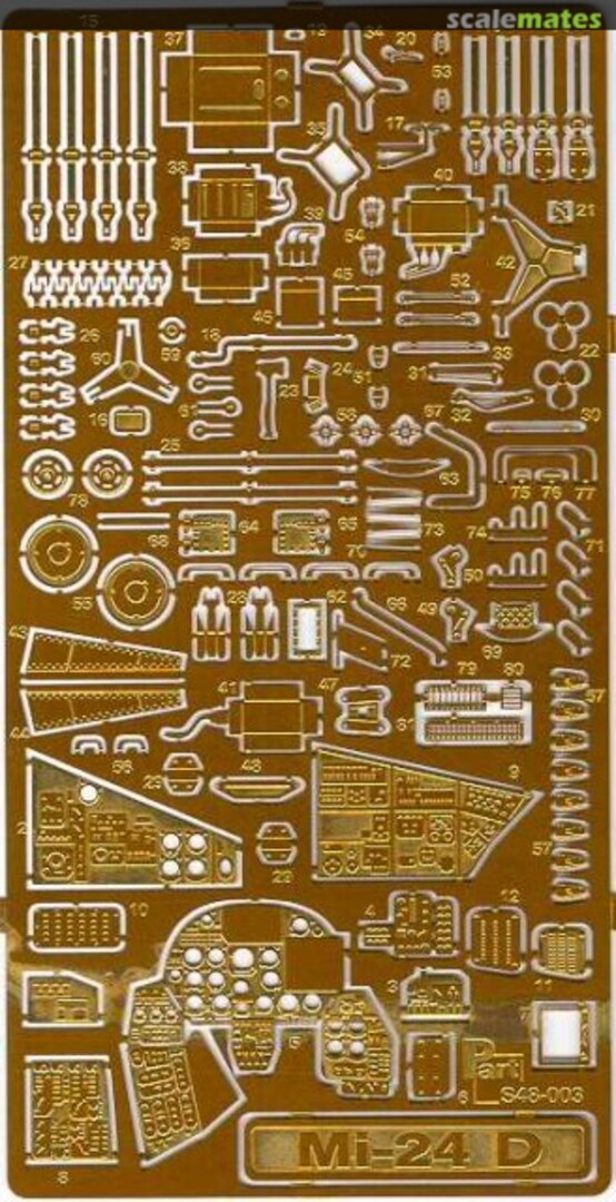 Boxart Mi-24D Hind D S48-003 Part