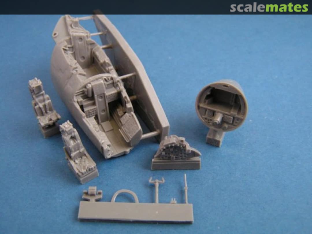 Boxart EE Canberra PR.9 Cockpit for pilot and navigator C72087 Pavla Models