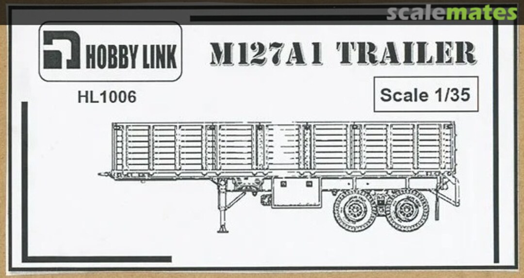 Boxart M127A1 Trailer HL1006 Hobby Link