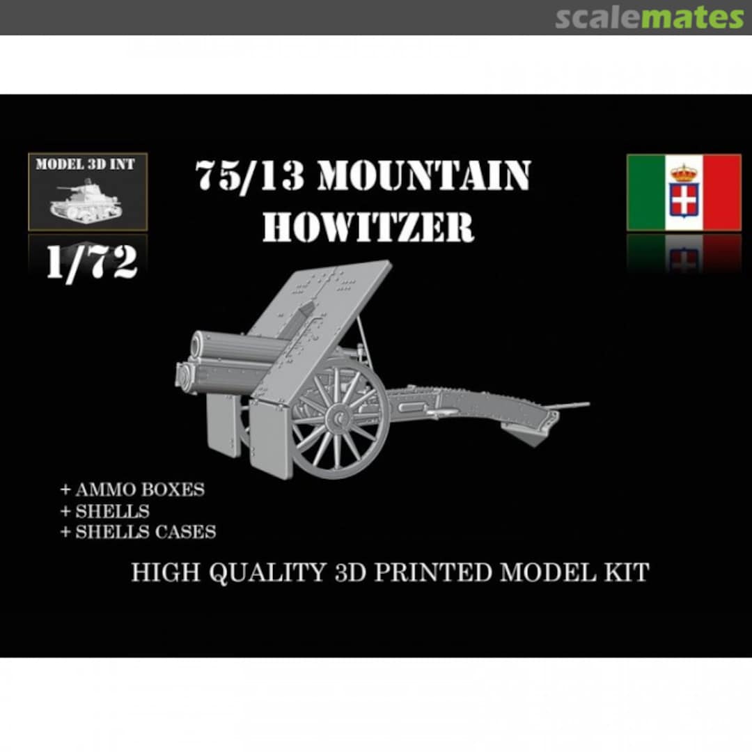 Boxart 75/13 Mountain Howitzer IT35Re157 MODEL 3D INT