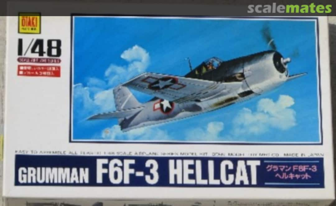 Boxart Grumman F6F-3 Hellcat OT2-29-600 Otaki