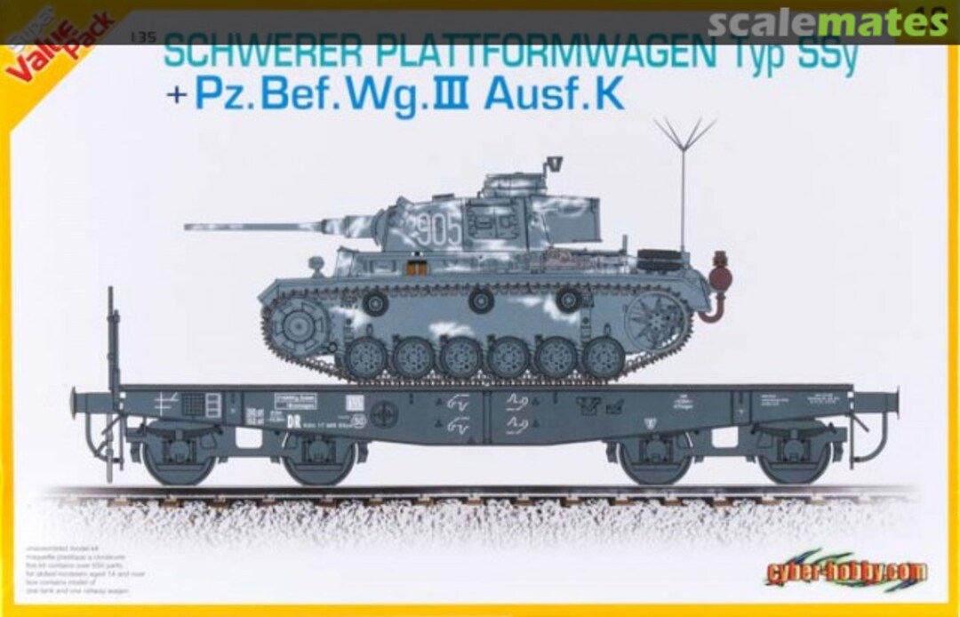 Boxart Pz.Bef.Wg.III Ausf.K 9118 Cyber Hobby