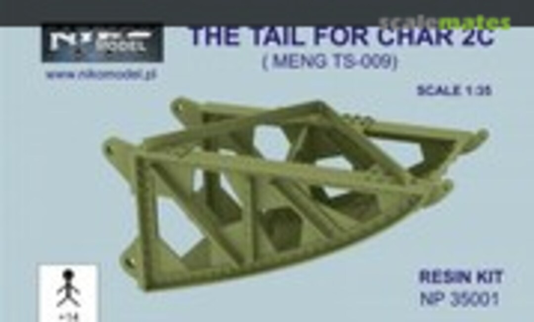 1:35 The Tail for Char 2C (Niko Model NP35001)