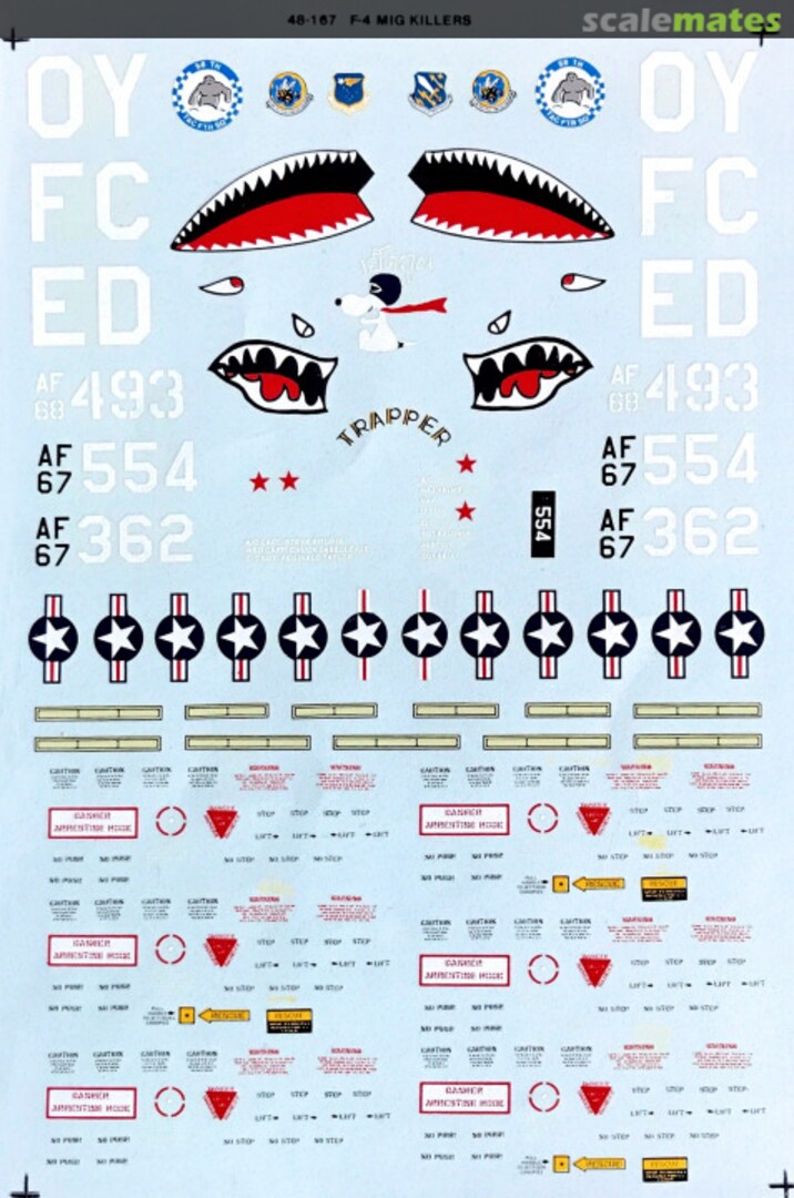 Boxart F-4 MiG Killers 48-0167 Microscale